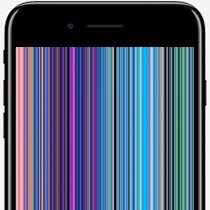 Телефон вертикальные полосы. Полосы на телефоне. Полосы на дисплее смартфона. Разноцветные полосы на экране Xiaomi. Цветные полоски на экране телефона.